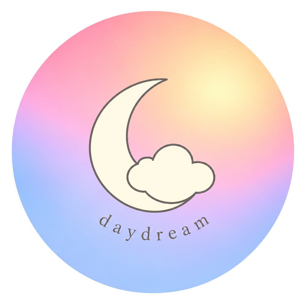 daydream moon and cloud logo